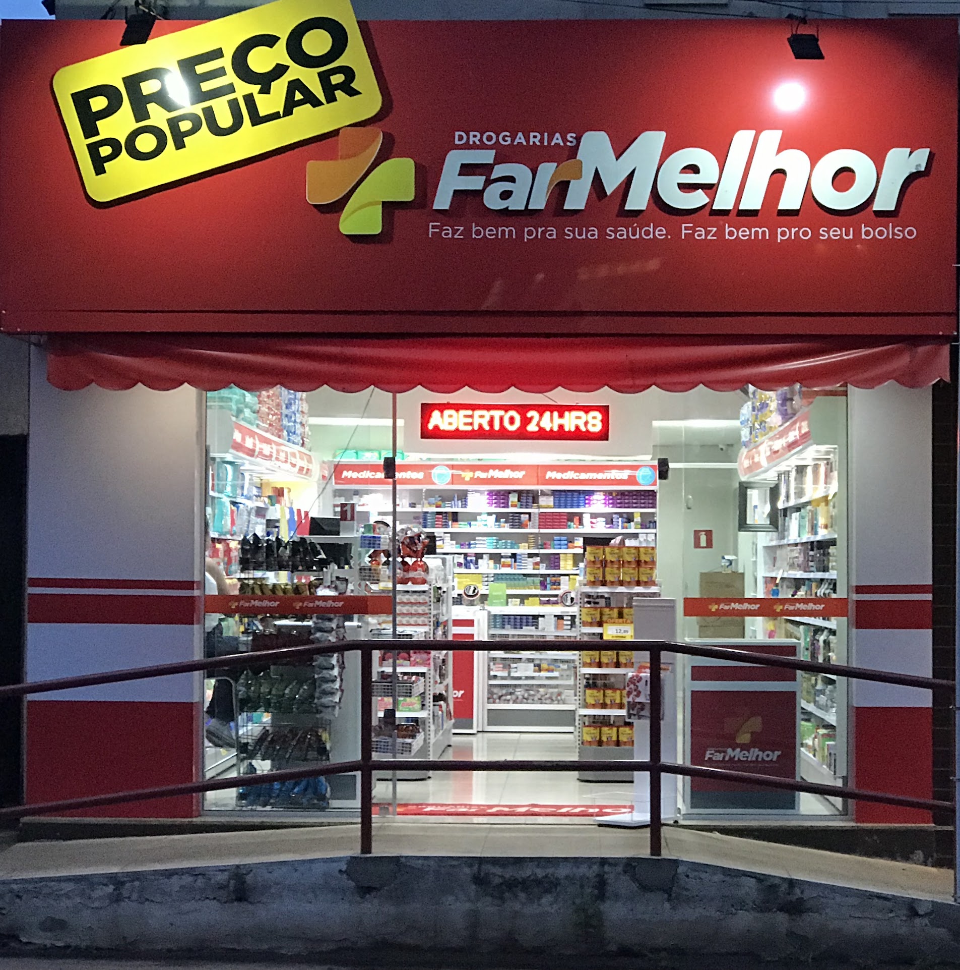 Fachada FarMelhor Barão de Cocais